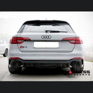 Audi RS4 Performance Exhaust - InoXcar Racing - w/ OEM Valves - Quattro Avant 2.9L